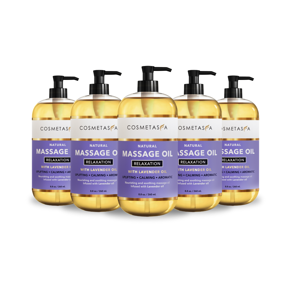 Lavender Relaxation Massage Oil - 5 Pack
