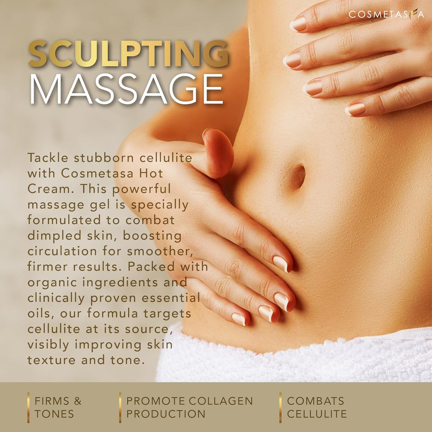 Hot Cream Massage Gel