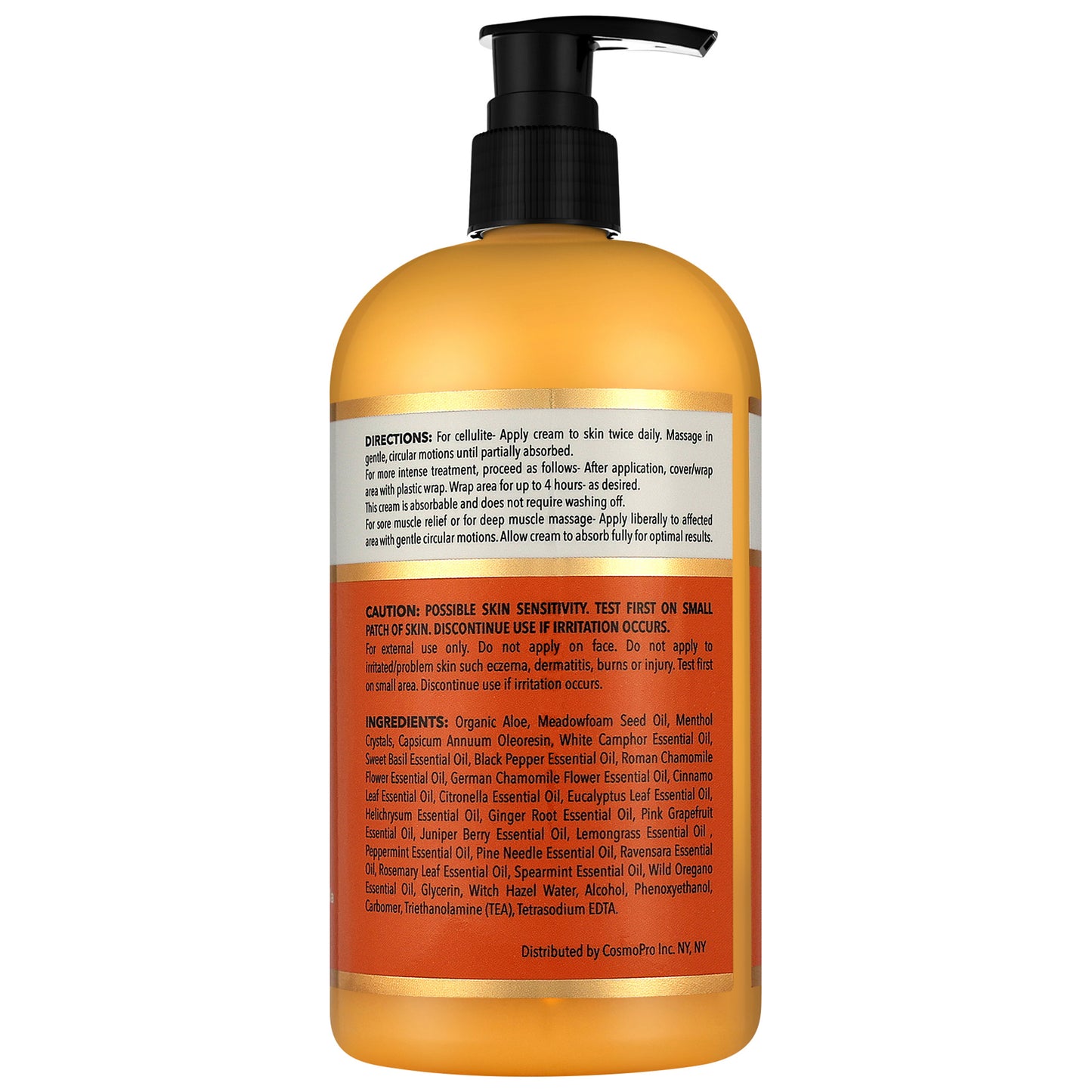 Anti-Cellulite Massage Oil and Hot Cream Massage Gel