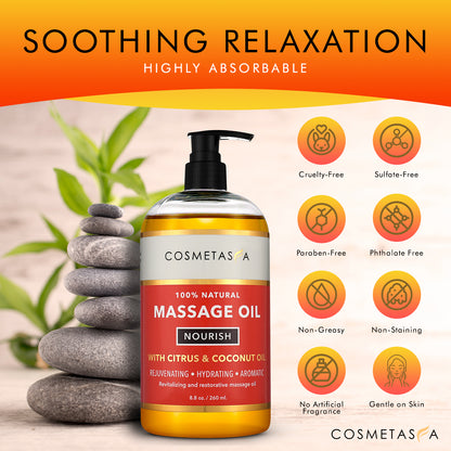 Nourishing Massage Oil 8.8 oz